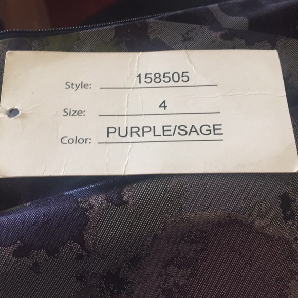 Jovani Floral Print Evening Cocktail Dress - Picture 6 of 16